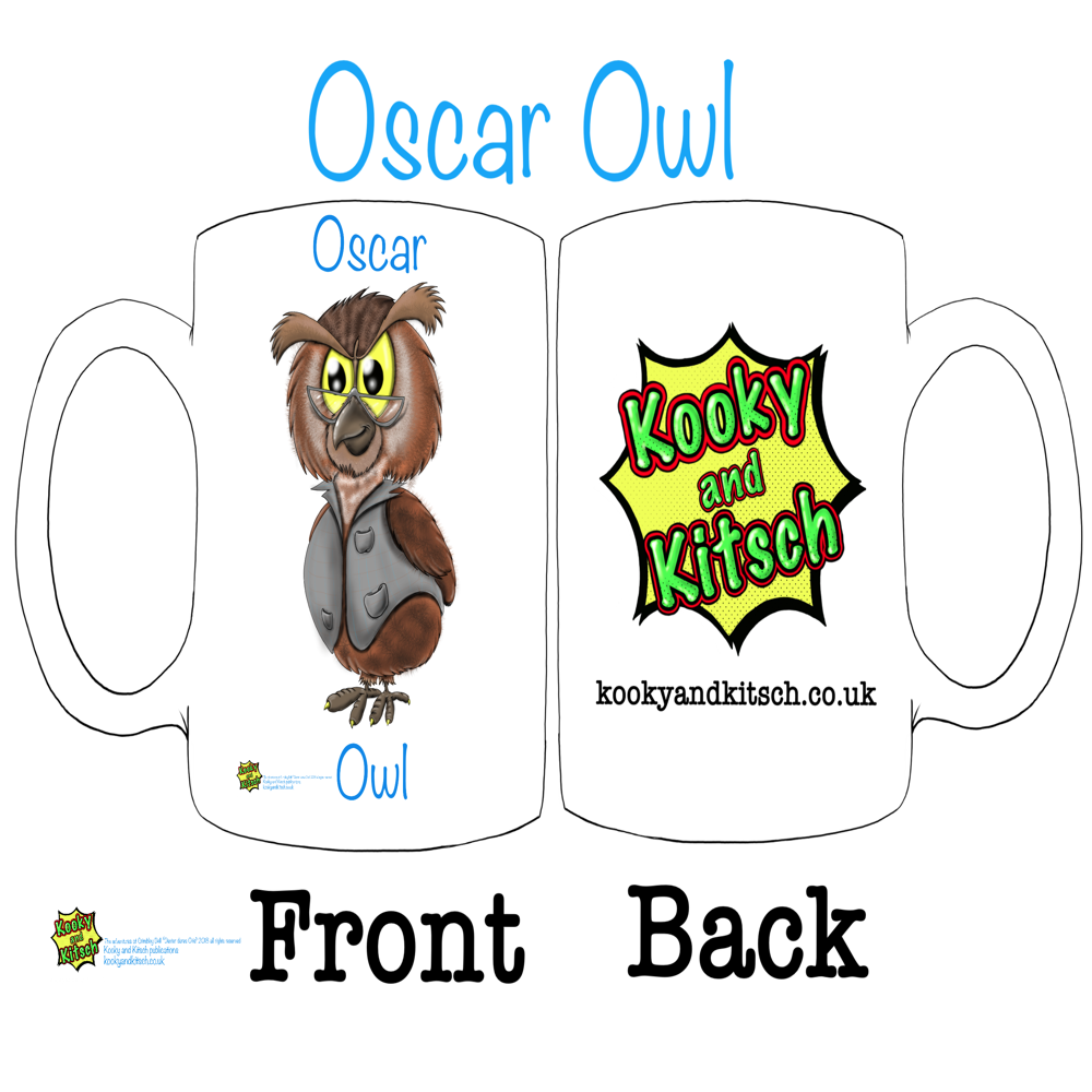 oscar owl mug